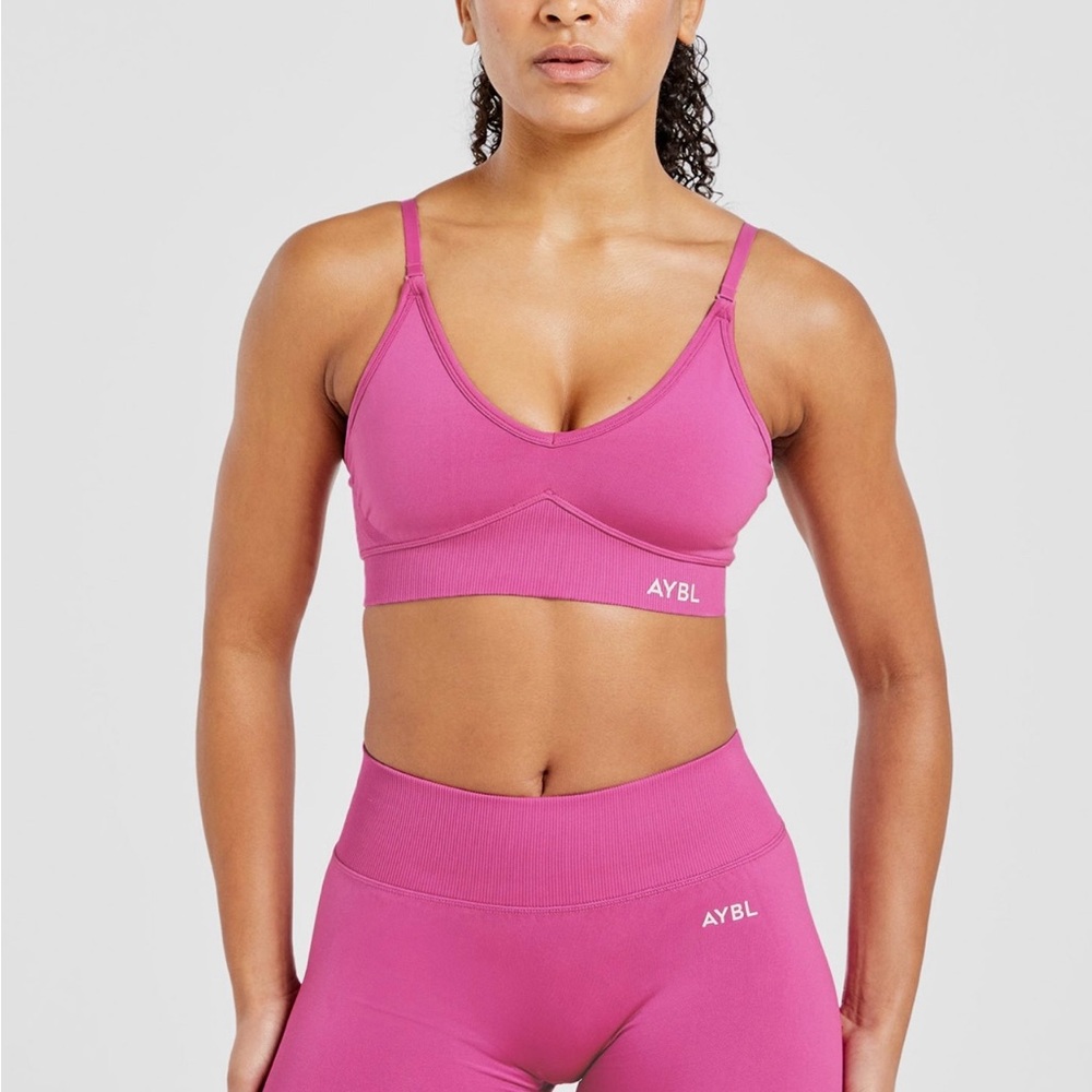 AYBL Vibrant Pink Sports Bra